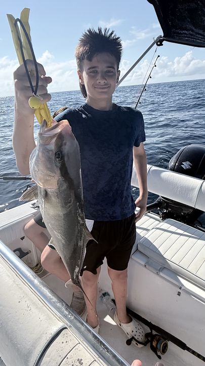 Beautiful Greater Amberjack landed in Panama City waters!
