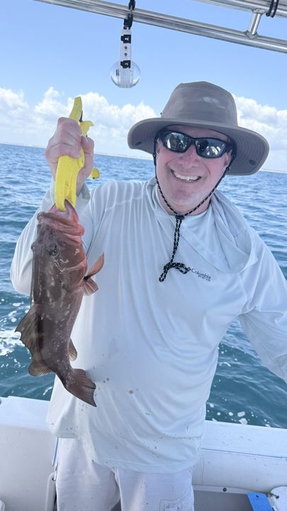 Beautiful red grouper landed in Panama City waters!