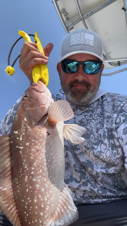 Panama City red grouper ready for the cooler!