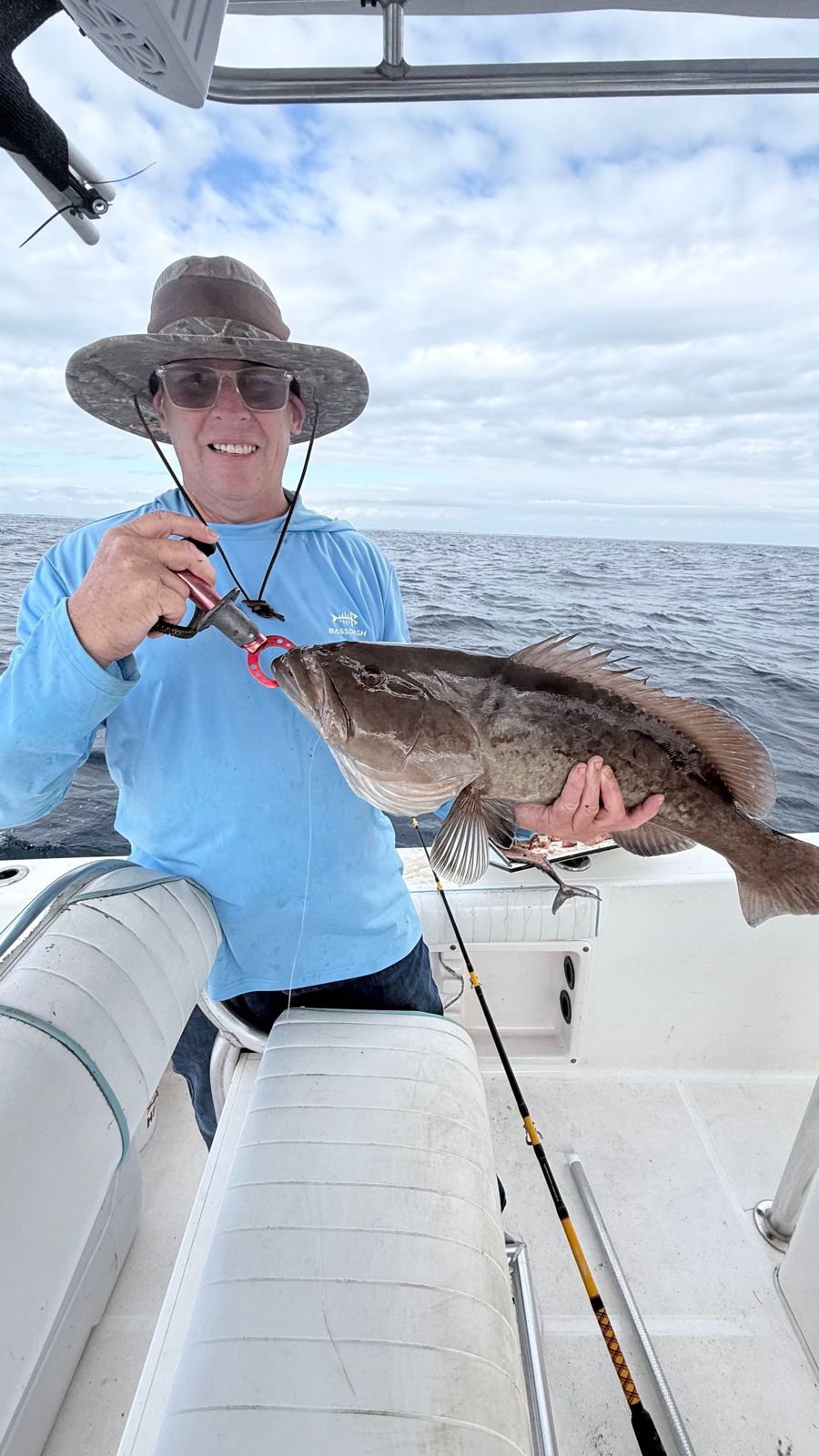Two people fishing in Florida