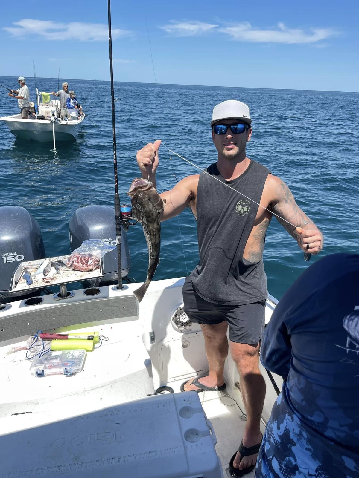 4 people fishing in FL