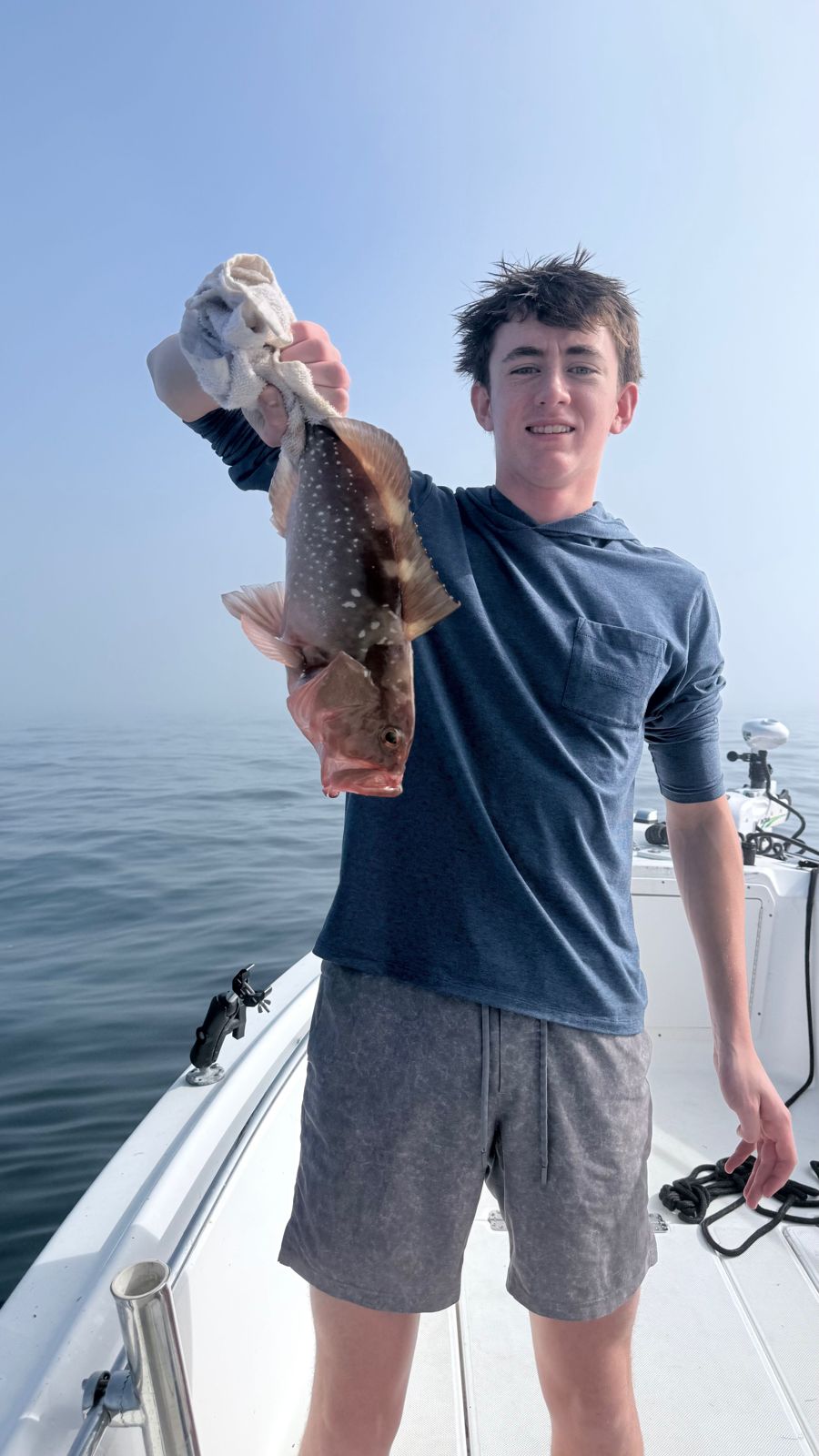 Red Grouper fish caught on fishing tour in FL